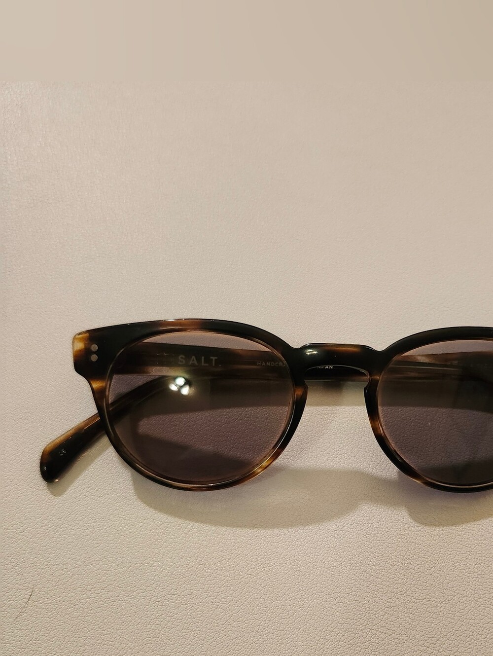 SALT.  BRAUN 48-21 147 SMK Tortoise Handcrafted in Japan - PFV1 Polarized